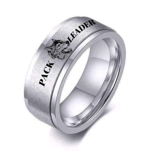 Anneau Loup Acier